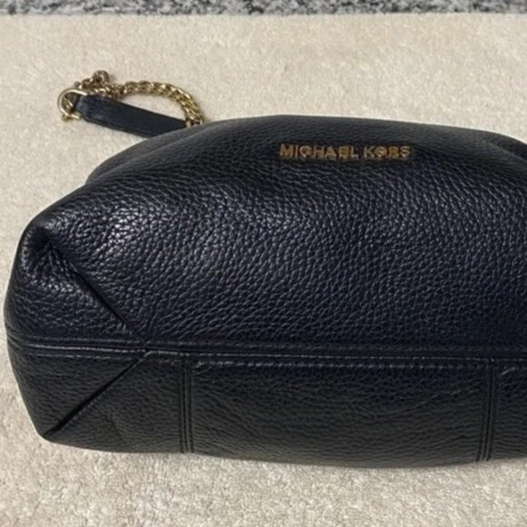 Michael Kors Black Leather crossbody bag EUC - Picture 6 of 13